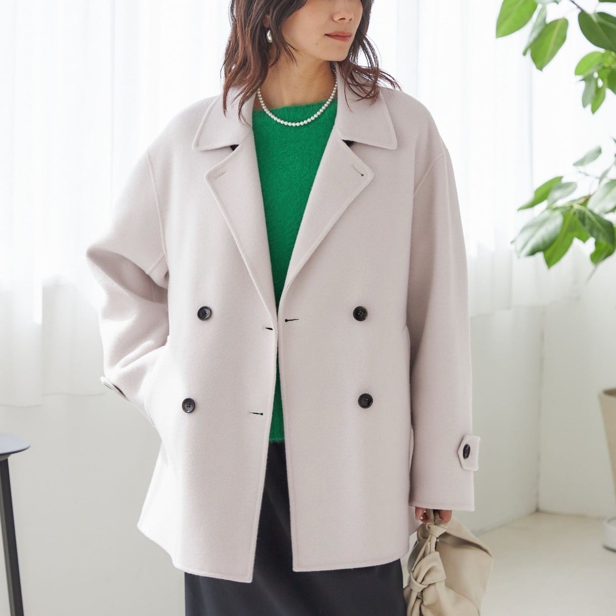 TICCA /ティッカ】ショートピーコート | スピック＆スパン(Spick