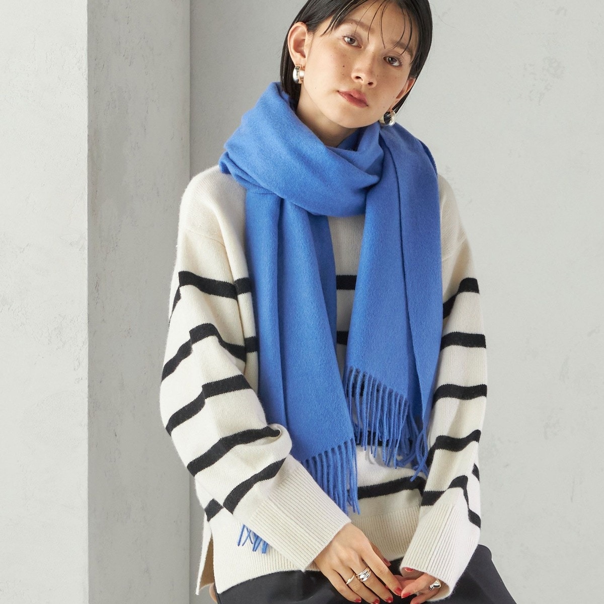 SLOBE IENA ファインウール　スヌード SLOBE IENA（スローブイエナ）の「ファインウール スヌード