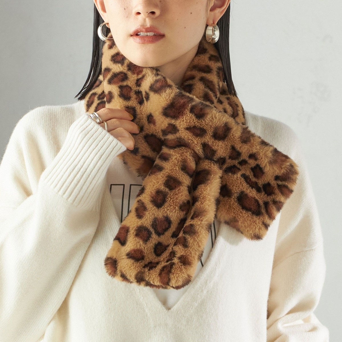 手洗い可能〉フェイク ファー マフラー | シップス(SHIPS) | マルイ