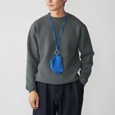 SHIPS:  〈手洗い可能〉 モール クルーネック ロングスリーブ