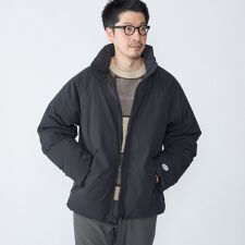 SHIPS: パデッド スタンドカラー ジャケット