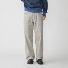 City Ambient Products:〈手洗い可能〉コーデュロイ バギー ストレート パンツ