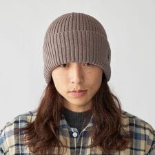 シップス(SHIPS)の【WEB限定】SHIPS: オーバーフィット ワンポイント エンブロイダリー ワッチキャップ ニット