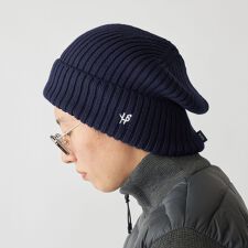 シップス(SHIPS)の【WEB限定】SHIPS: オーバーフィット ワンポイント エンブロイダリー ワッチキャップ ニット