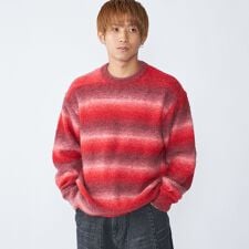 City Ambient Products: 〈手洗い可能〉グラデーション オンブレ ボーダー クル