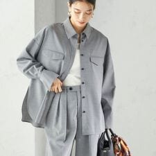 〈手洗い可能〉トロピカル ポケット シャツ（セットアップ対応）