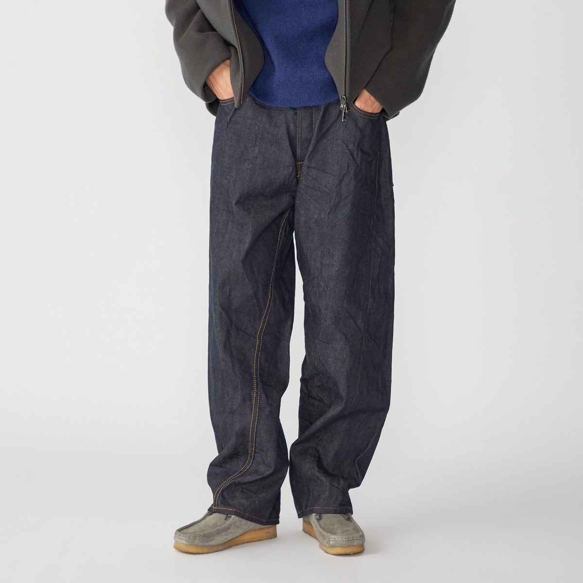 [�}���C]�ySHIPS�ʒ��zSKEWed: DENIM LV ONE WASH/�V�b�v�X�iSHIPS�j �l�C�r�[