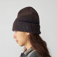 【WEB限定】SHIPS: ブリーチ オーバーフィット エンブロイダリー ワッチキャップ ニット帽