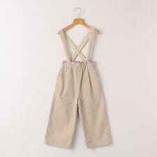 SHIPS KIDS:100～130cm / コーデュロイ ストラップ ワイド パンツ