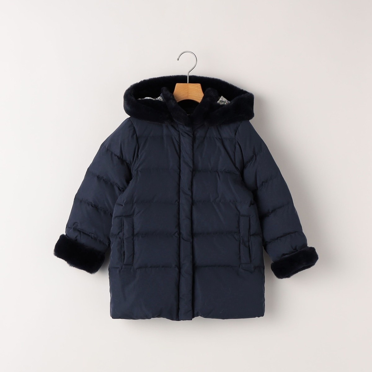 SHIPS KIDS:100～130cm /〈撥水/手洗い可能〉ミディアム丈