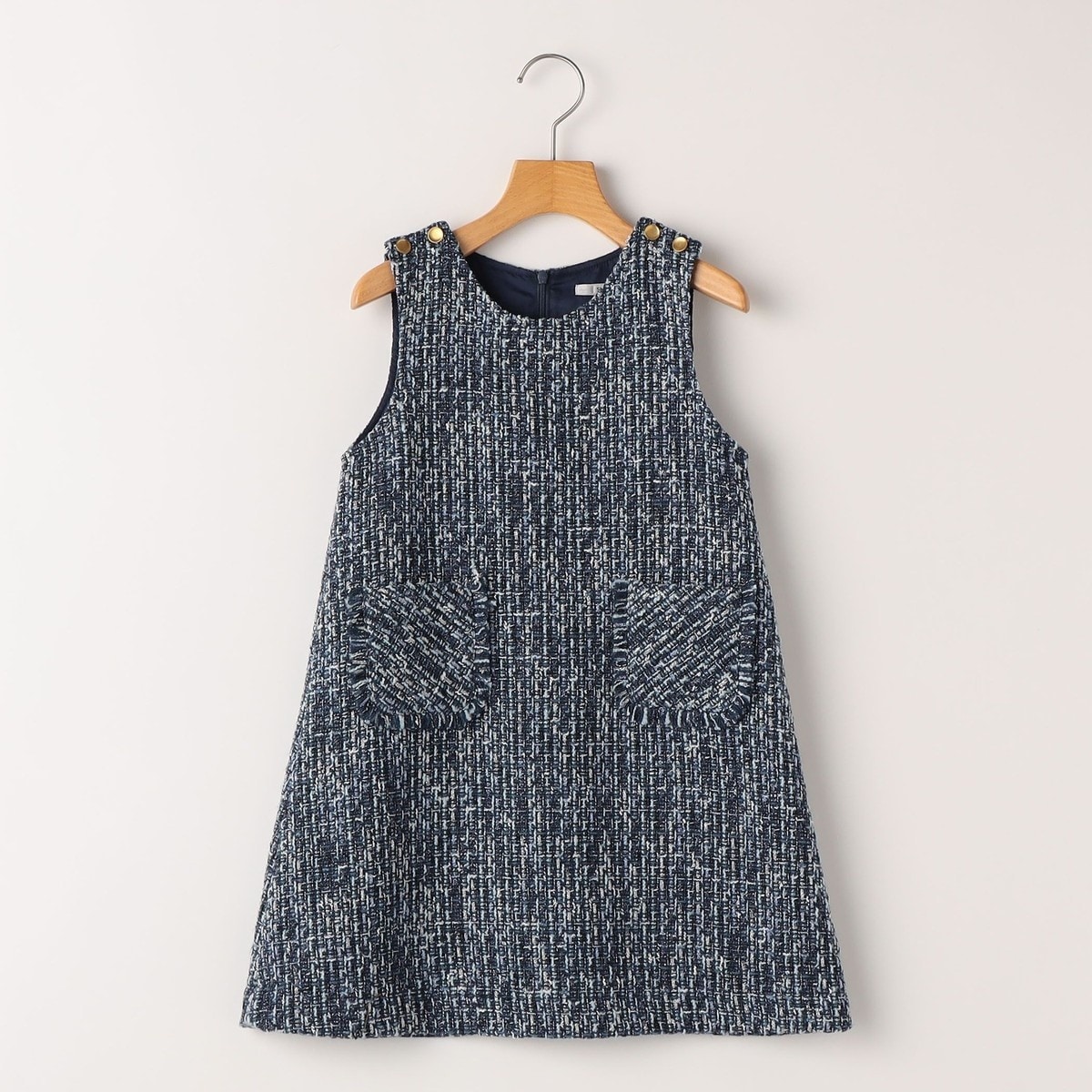 【完売商品】ツイードジャンパーワンピース ERADIE ワンピース Tweed jumper dress ツイードジャンパー