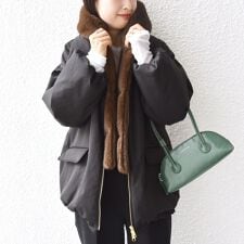 シップス(SHIPS)の《予約》【WEB限定】2WAY フェイクファー 中綿 ブルゾン