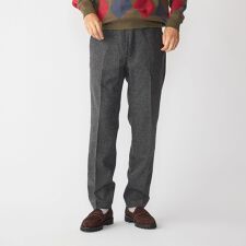 SHIPS: ホームスパン ウールカシミヤ イージーパンツ