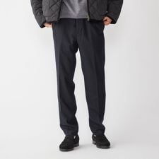 SHIPS: ホームスパン ウールカシミヤ イージーパンツ