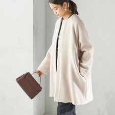 Pure SUPER100 ノーカラー コート