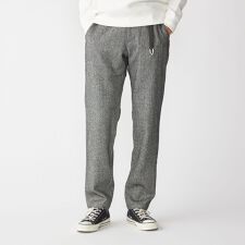 SHIPS: 〈手洗い可能〉ウール シルク テーパードチノ