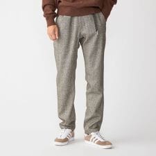 SHIPS: 〈手洗い可能〉ウール シルク テーパードチノ