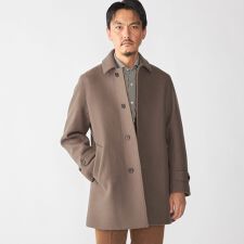 SHIPS: SUPER 140's メルトン カーコート