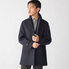 SHIPS: SUPER 140's メルトン カーコート