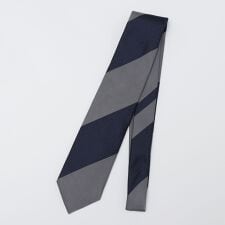 SHIPS: シルク バスケット ワイド ストライプ ネクタイ