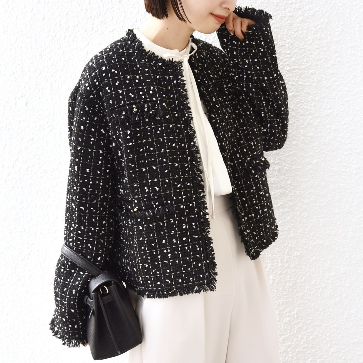 GIOLICAツイードBIGジャケット | ジャーナルスタンダード