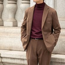 SHIPS:〈手洗い可能〉トリコット コーデュロイ ジャケット (セットアップ対応)