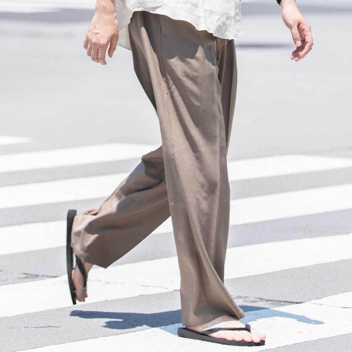 【monkey time】ハイツイスト ツイル 2P ワイドパンツ ハイツイスト ツイル 2P ワイド パンツ | モンキータイム(monkey