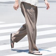 City Ambient Products: ツイル 2タック ワイド スラックス