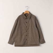 SHIPS KIDS:140～160cm / 千鳥柄 チェック シャツ アウター