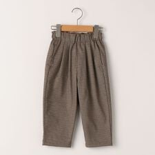 SHIPS KIDS:90cm /千鳥柄 チェック タック パンツ