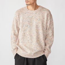 SHIPS: 〈手洗い可能〉カラー ネップ ニット