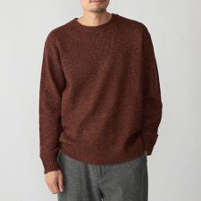 SHIPS: 〈手洗い可能〉カラー ネップ ニット