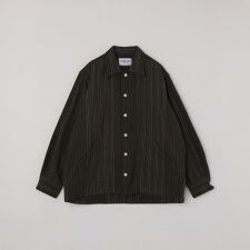 NOMARHYTHM TEXTILE: STRIPE SHIRT JACKET