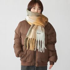 City Ambient Products: シャギー チェック ボリューム マフラー