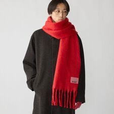 City Ambient Products: シャギー ソリッド ボリューム マフラー