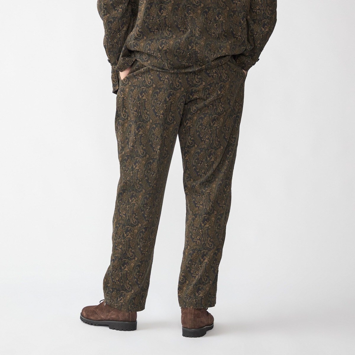 Southwick Gate Label:〈セットアップ対応〉プリント コーデュロイ