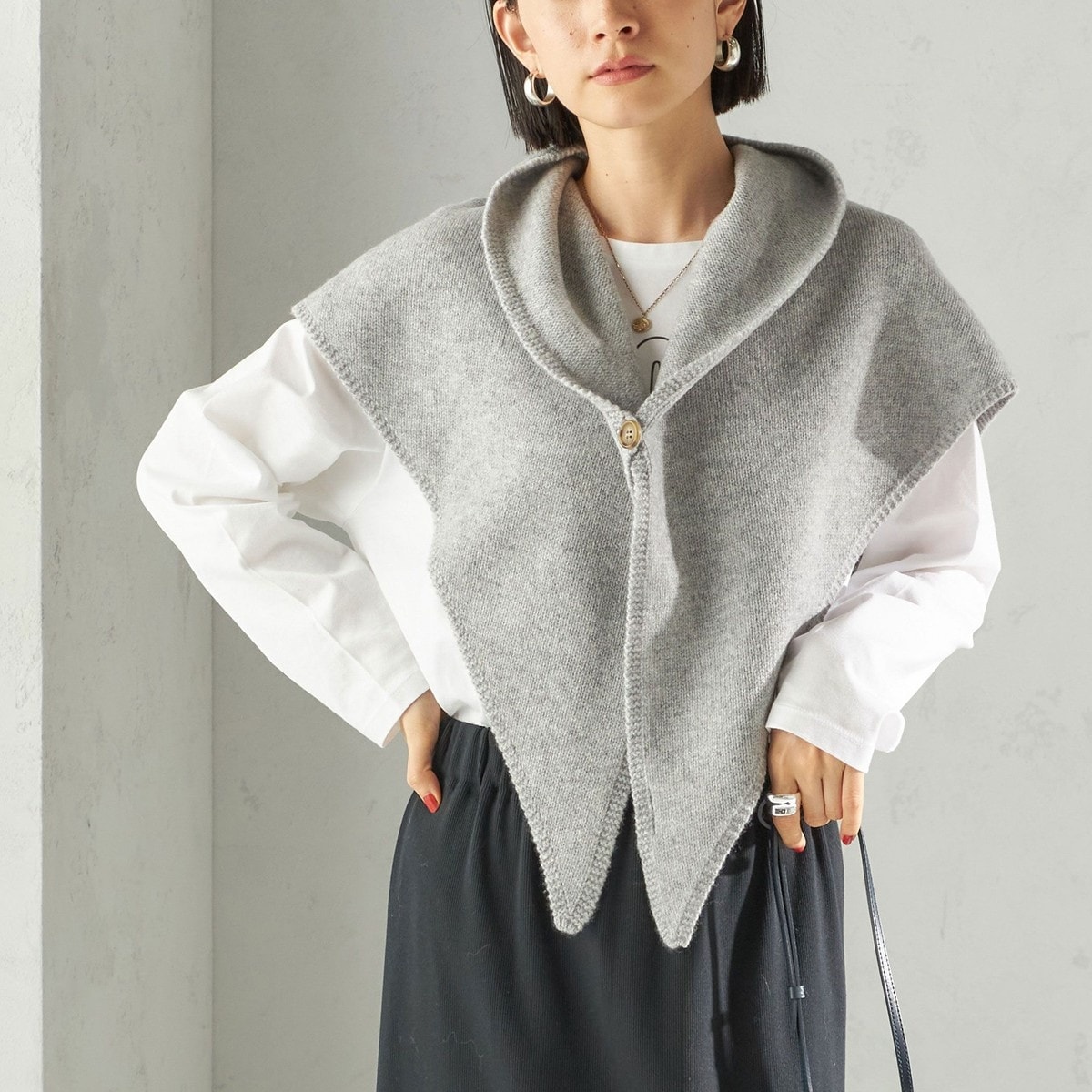 追加2》ファインウール スヌード | スローブ イエナ(SLOBE IENA