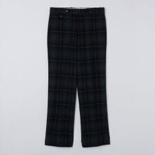 【SHIPS別注】THOMSON: ブラックウォッチ トラウザーズ