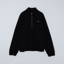 ROA: LOGO 490gsm HEAVY HALF ZIP
