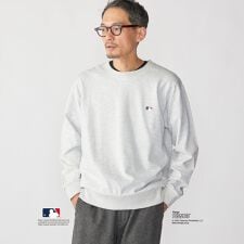 【WEB限定】SHIPS: VINTAGE PEANUTS×MLB プリント クルーネック スウェッ