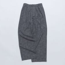 City Ambient Products: チェック＆ストライプ 2タック ワイド スラックス