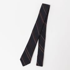 MARCEL LASSANCE: WOOL TRIPLE STRIPE NARROW TIE