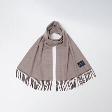 SHIPS: カシミヤ ヘリンボーン リバーシブル マフラー