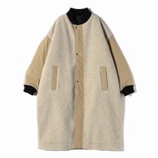 シップス(SHIPS)の《予約》【SHIPS別注】Nell: ボア コンビ ロング コート