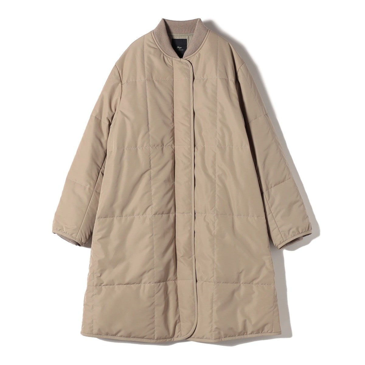SHIPS別注 TAION ノーカラーAラインダウンコート SHIPS別注 TAION ノーカラーAラインダウンコート - メルカリ
