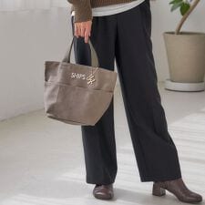 《一部追加予約》チャーム付き ポケット トート バッグ