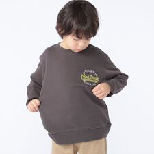 SHIPS KIDS:100～130cm /ヴィンテージ プリント スウェット