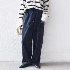 シップス(SHIPS)の《予約》〈洗濯機可能〉TUMUGITO(R) コーデュロイ ドロスト パンツ 2