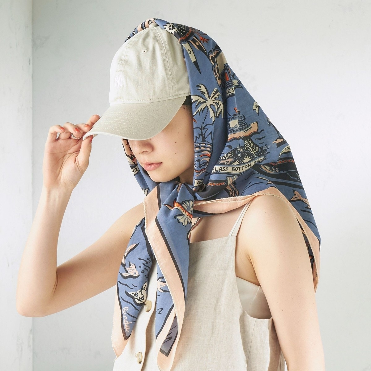 BINDU: スカーフ 100×100 | シップス(SHIPS) | マルイウェブチャネル