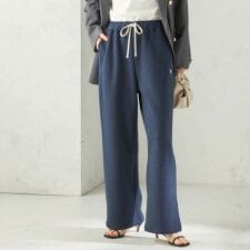 〈洗濯機可能〉AZUMA 裏毛 刺繍 パンツ